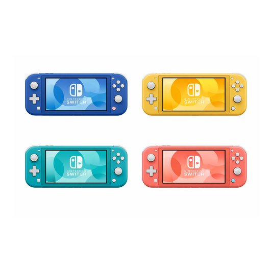 Nintendo Switch Lite | Yellow | Turquoise | Blue | Coral