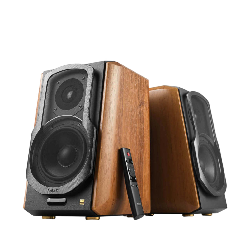 Edifier | S1000MKII | Bookshelf Speaker | Brown/Black