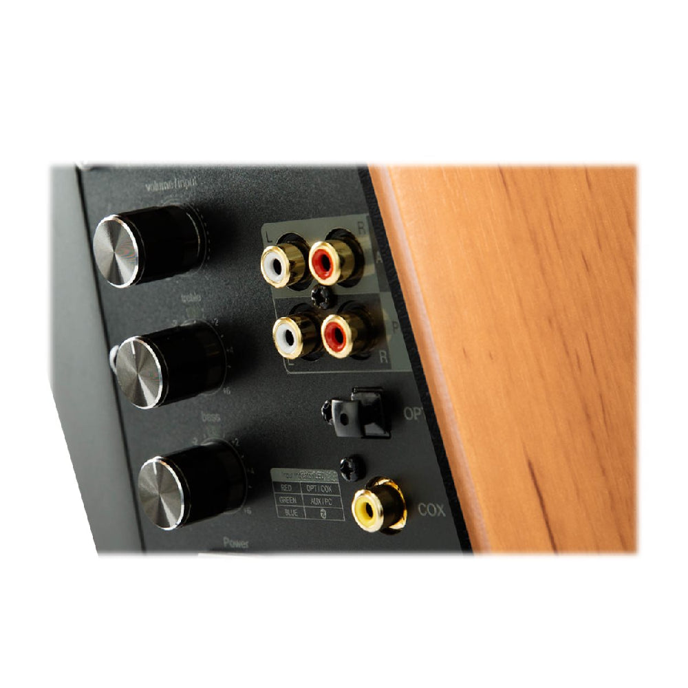 Edifier | S1000MKII | Bookshelf Speaker | Brown/Black