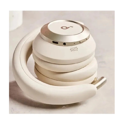 Anker Soundcore | Space One Pro | Foldable Wireless Headphones | Cream White