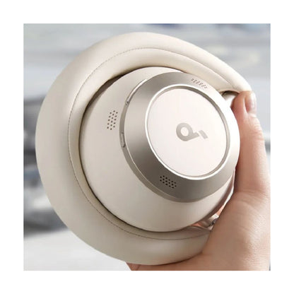 Anker Soundcore | Space One Pro | Foldable Wireless Headphones | Cream White