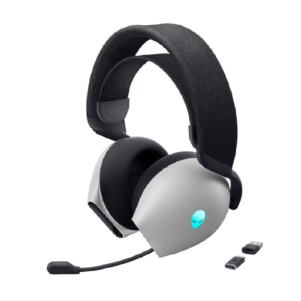 Dell Alienware | AW725H | Tri-Mode Wireless Gaming Headset | Lunar Light