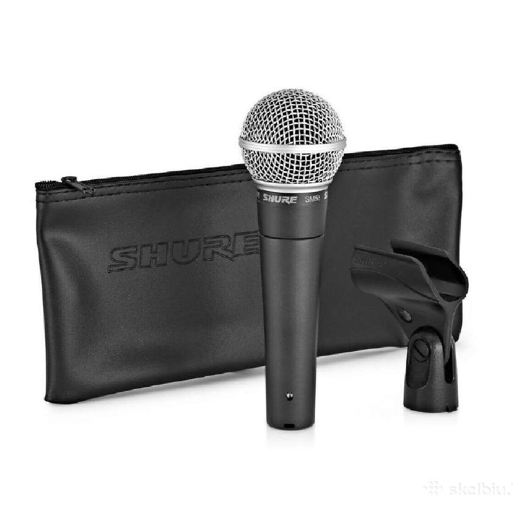 Shure | Microphone Vocal Dynamic | SM58SE | Dark grey