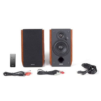 Edifier | R1700BTs | Active Bluetooth Bookshelf Speakers | 66 W | Bluetooth | Brown