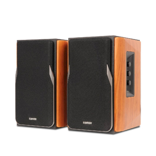 Edifier | R1380DB | Professional Bookshelf Speakers | 42 W | Bluetooth | Black/Brown