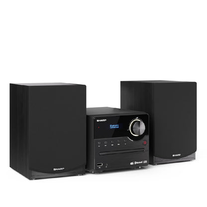 Sharp | XL-B517D(BK) | Hi-Fi Micro System | 45 W | Bluetooth | Black