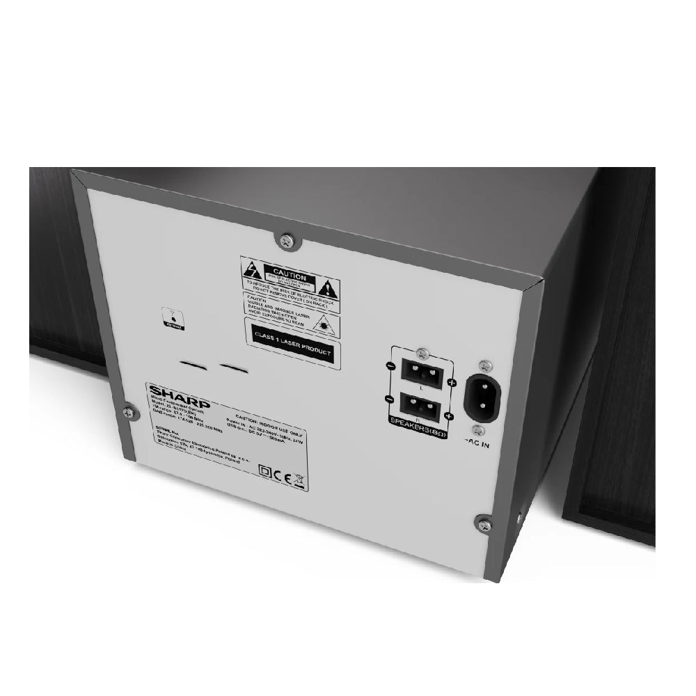 Sharp | XL-B517D(BK) | Hi-Fi Micro System | 45 W | Bluetooth | Black