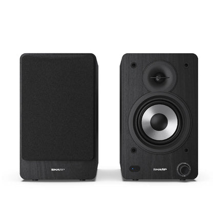Sharp | CP-SS30(BK) | Bookshelf Speakers | 60 W | Bluetooth | Black