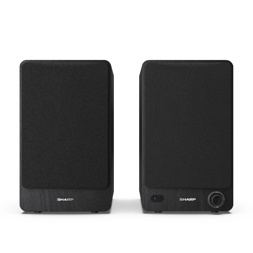 Sharp | CP-SS30(BK) | Bookshelf Speakers | 60 W | Bluetooth | Black