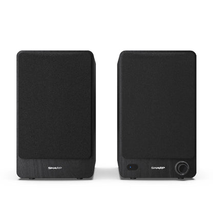 Sharp | CP-SS30(BK) | Bookshelf Speakers | 60 W | Bluetooth | Black