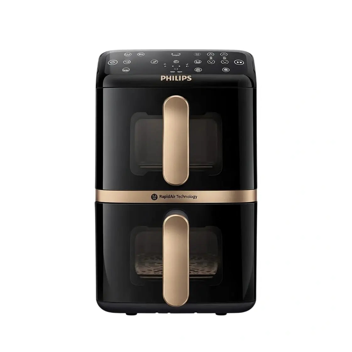 Philips | Dual Basket Airfryer | NA462/70 4000 Series | Power 2750 W | Capacity 10 L | Black