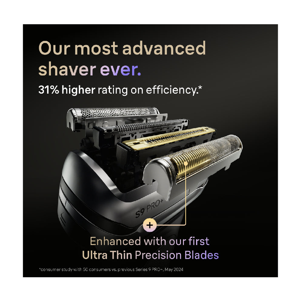 Braun | Series 9 PRO 9600s | Electric Shaver | Wet & Dry | Li-Ion | Black
