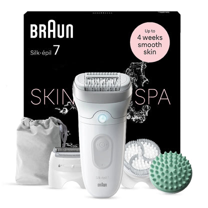 Braun | Silk-épil SE7-081 | Epilator | Wet & Dry | White