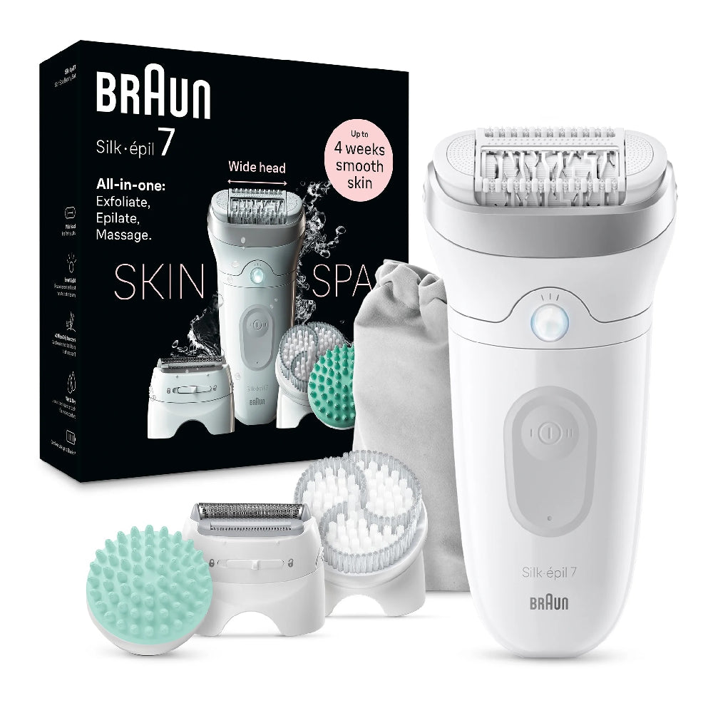 Braun | Silk-épil SE7-081 | Epilator | Wet & Dry | White