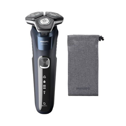 Philips | Shaver Series 5000 S5885/10 | Wet & Dry | SkinIQ Technology | Midnight Blue