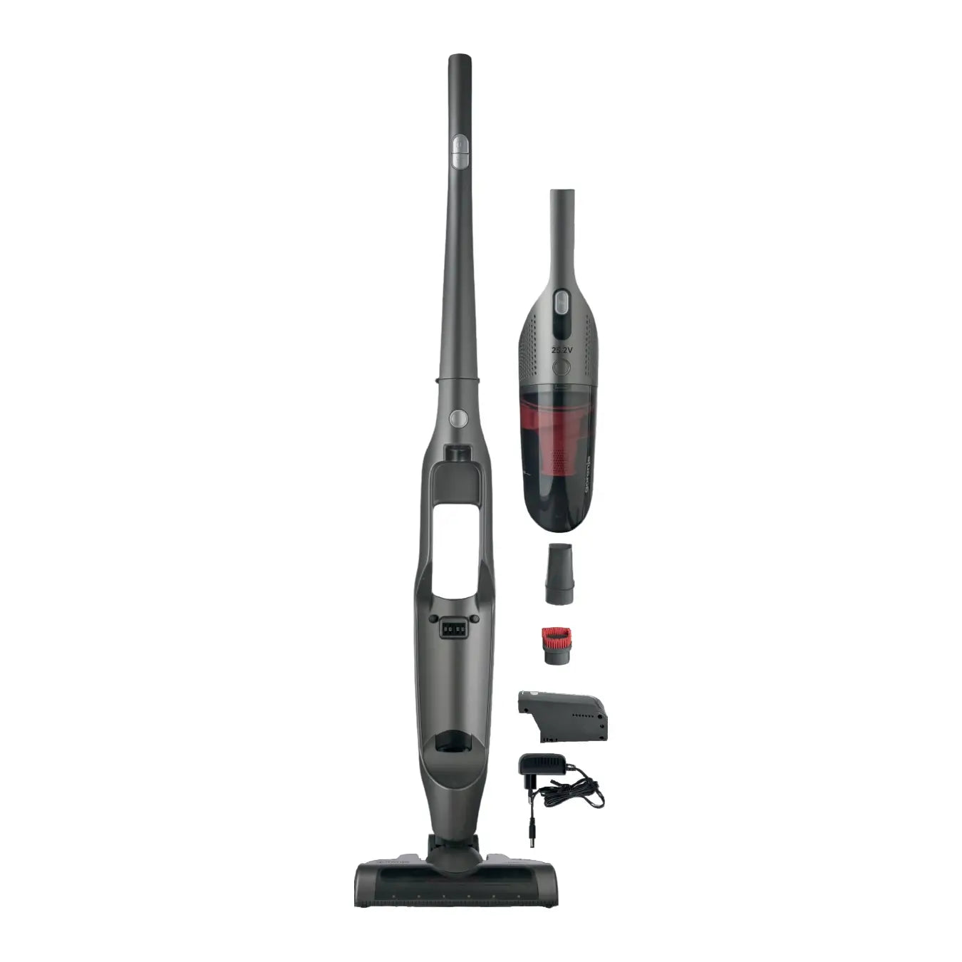 Gorenje G FORCE FREE | Vacuum cleaner SVC252GFA | Cordless | Stick/handheld | Dry | 140 W | Black/Grey