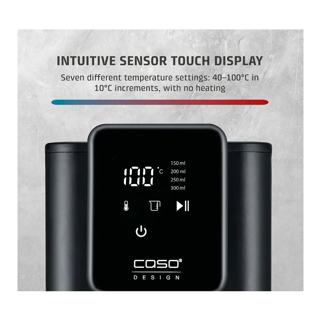 Caso | Turbo Hot Water Dispenser | HW 616 | Water Dispenser | 2600 W | 2.5 L | Plastic/Stainless Steel
