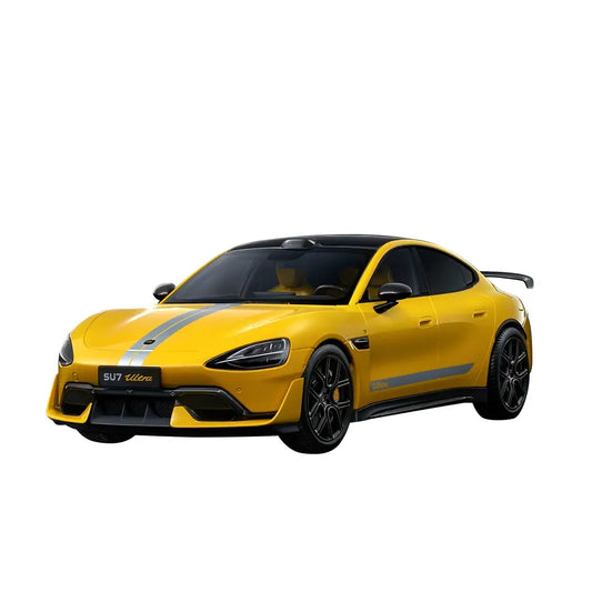 Xiaomi | SU7 Ultra 1:18 Die-cast Model Car | Lightning Yellow | Zinc alloy, ABS, SAN, PVC