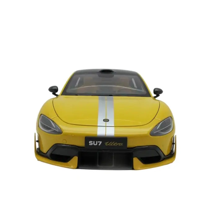 Xiaomi | SU7 Ultra 1:18 Die-cast Model Car | Lightning Yellow | Zinc alloy, ABS, SAN, PVC