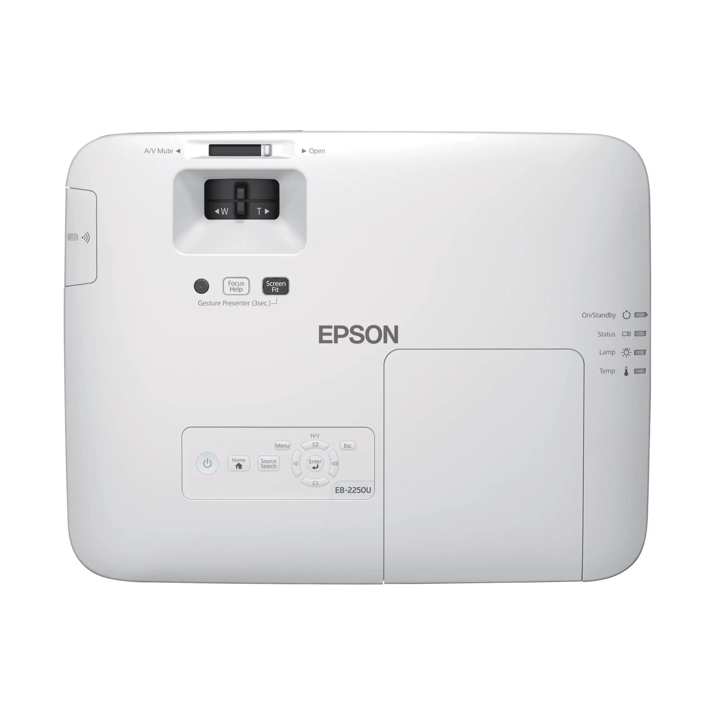 Epson | EB-2250U | 3LCD projector | WUXGA | 1920 x 1200 | 5000 ANSI lumens | White