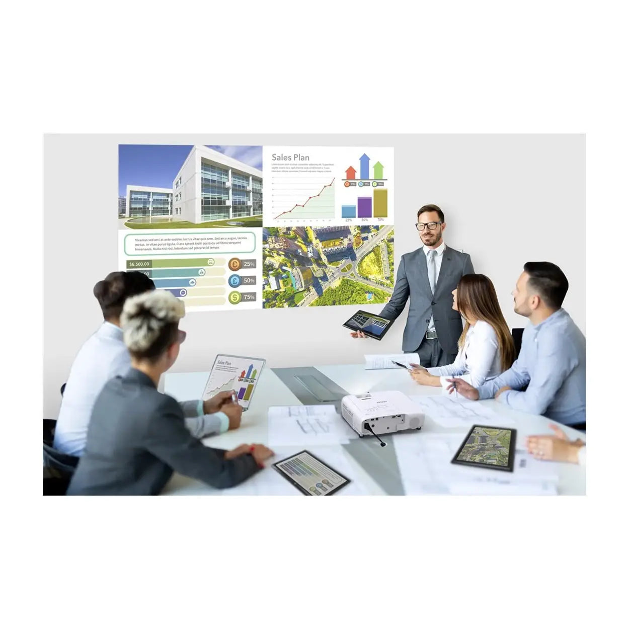 Epson | EB-FH08 | 3LCD projector | 1920 x 1080 | 3600 ANSI lumens | White