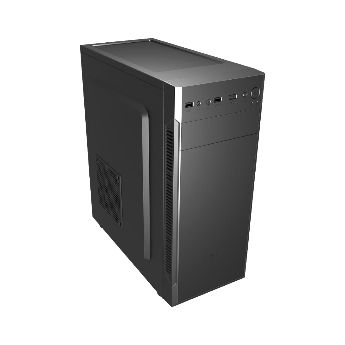 FSP Case | CMT160 | Black | ATX Mid-Tower | No PSU