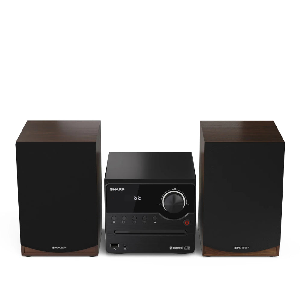 Sharp | XL-B512(BK) Micro System | 45W | Bluetooth 5.0 | CD