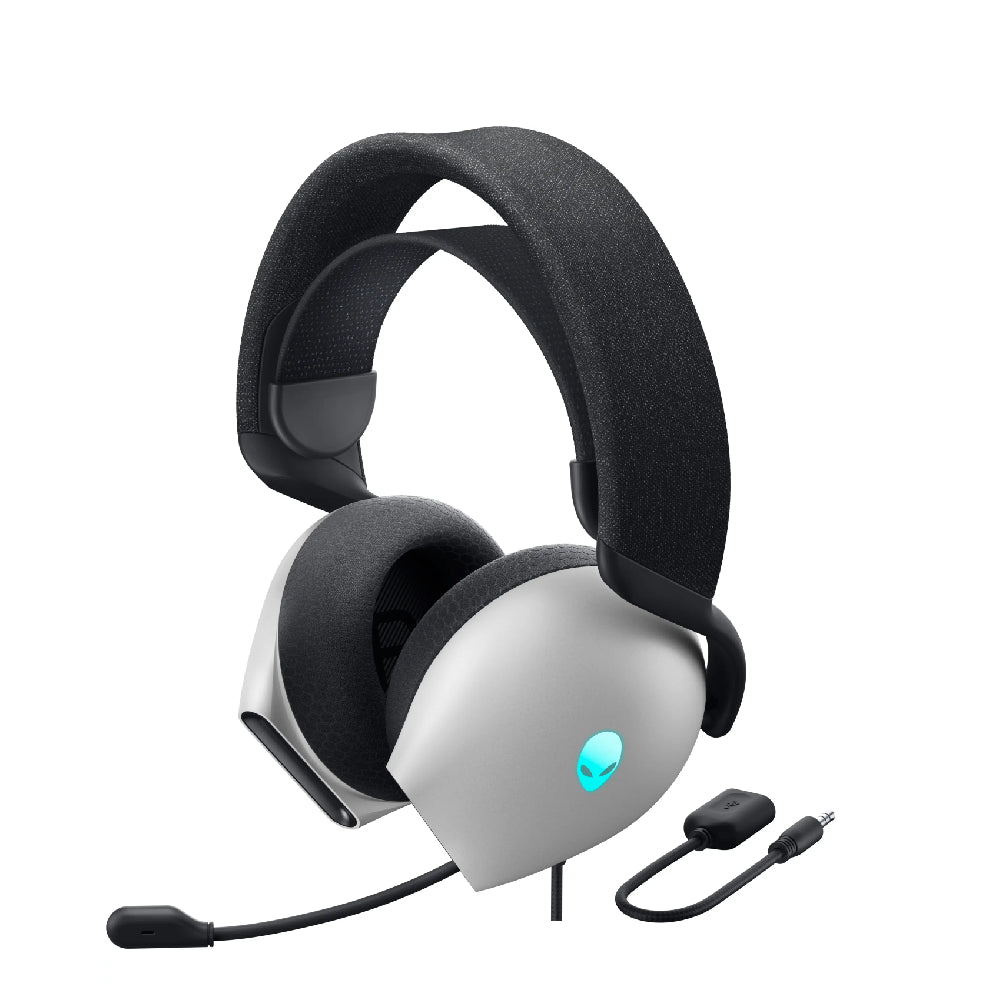 Dell | Alienware AW520H Wired Gaming Headset | Hi-Res | Lunar Light