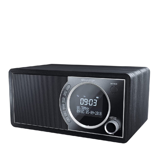 Sharp DR-450(BK) Mono Digital Radio | DAB/DAB+/FM with RDS | Bluetooth 4.2 | Midnight Black