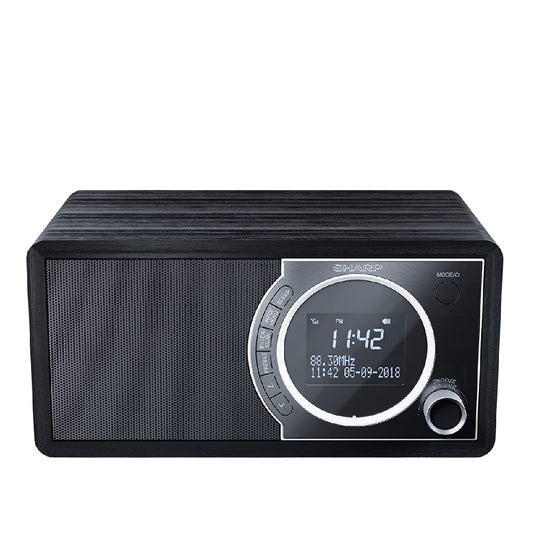 Sharp DR-450(BK) Mono Digital Radio | DAB/DAB+/FM with RDS | Bluetooth 4.2 | Midnight Black