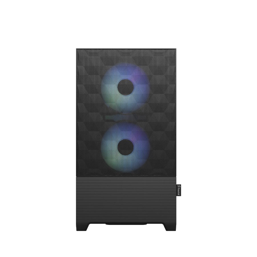 Fractal Design Pop Mini Air RGB | Mini-Tower | Black TG Clear Tint | mATX | No PSU