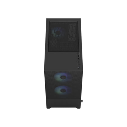 Fractal Design Pop Mini Air RGB | Mini-Tower | Black TG Clear Tint | mATX | No PSU