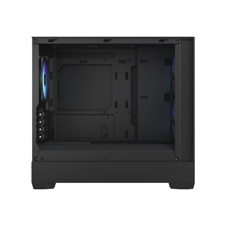 Fractal Design Pop Mini Air RGB | Mini-Tower | Black TG Clear Tint | mATX | No PSU