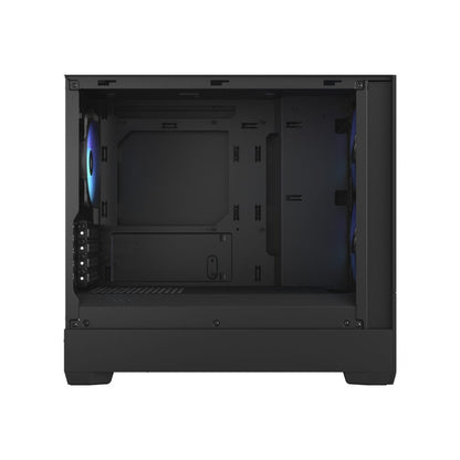Fractal Design Pop Mini Air RGB | Mini-Tower | Black TG Clear Tint | mATX | No PSU