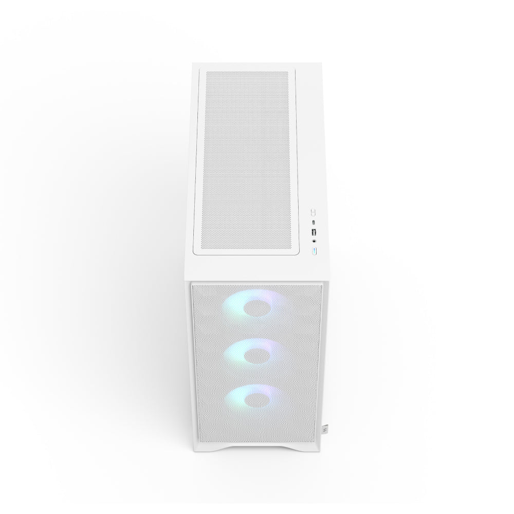 Fractal Design Case | Pop 2 Air | White TG RGB | ATX | No PSU