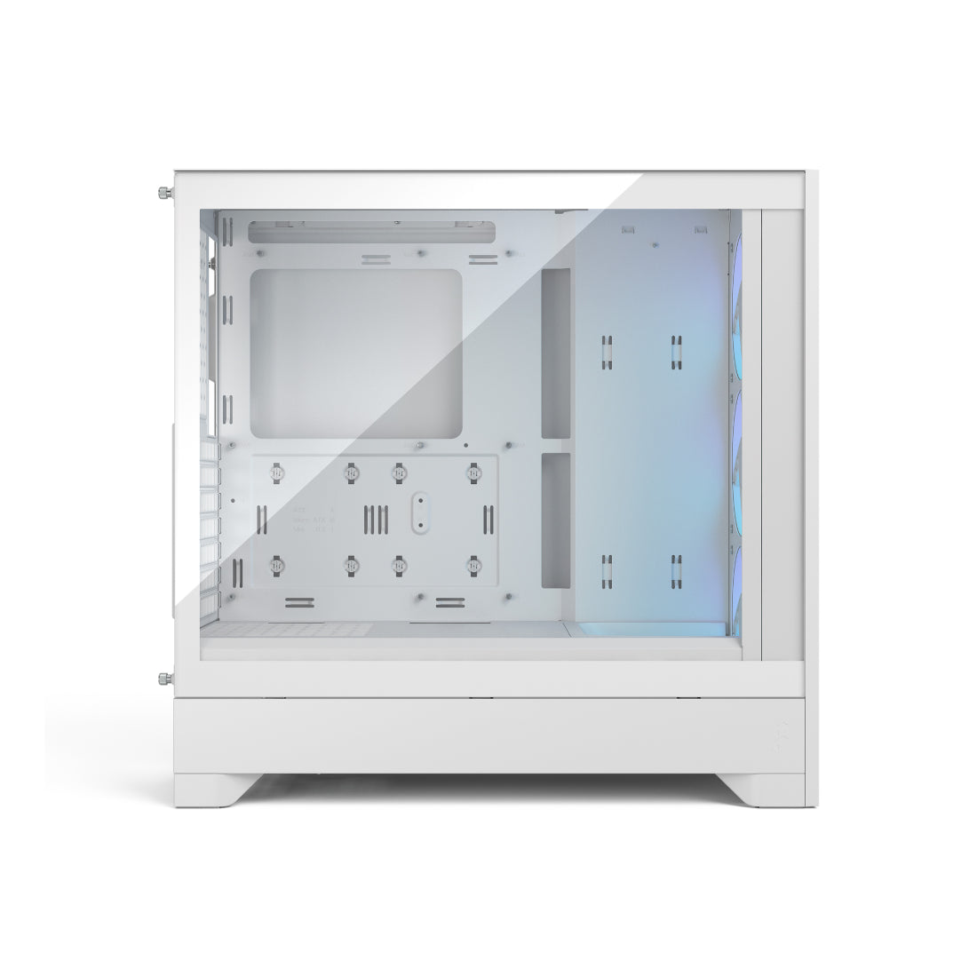 Fractal Design Case | Pop 2 Air | White TG RGB | ATX | No PSU