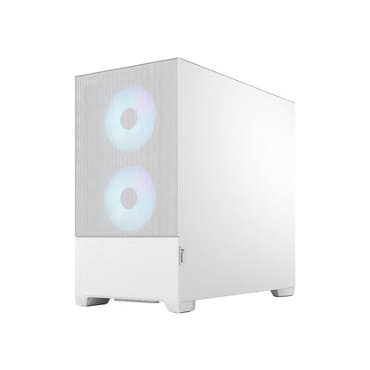 Fractal Design Pop Mini Air RGB | Mini-Tower | White TG Clear Tint | mATX | No PSU