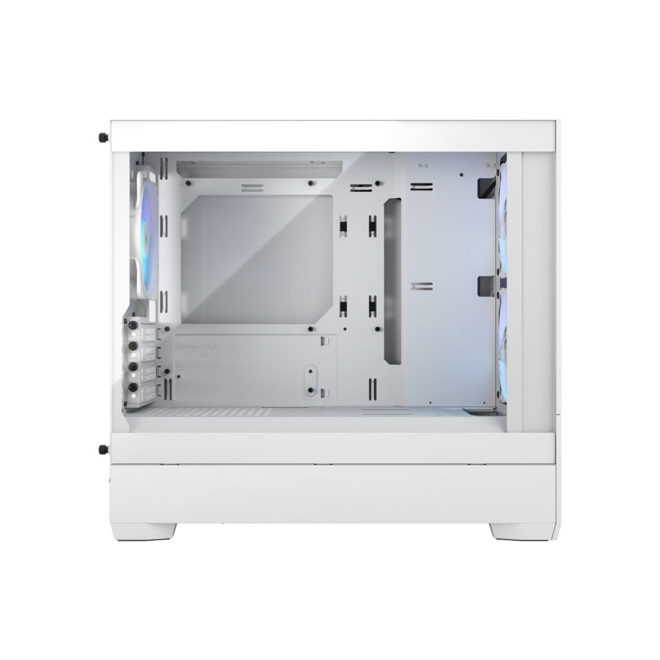 Fractal Design Pop Mini Air RGB | Mini-Tower | White TG Clear Tint | mATX | No PSU