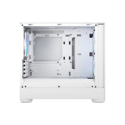 Fractal Design Pop Mini Air RGB | Mini-Tower | White TG Clear Tint | mATX | No PSU
