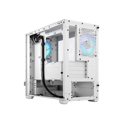 Fractal Design Pop Mini Air RGB | Mini-Tower | White TG Clear Tint | mATX | No PSU