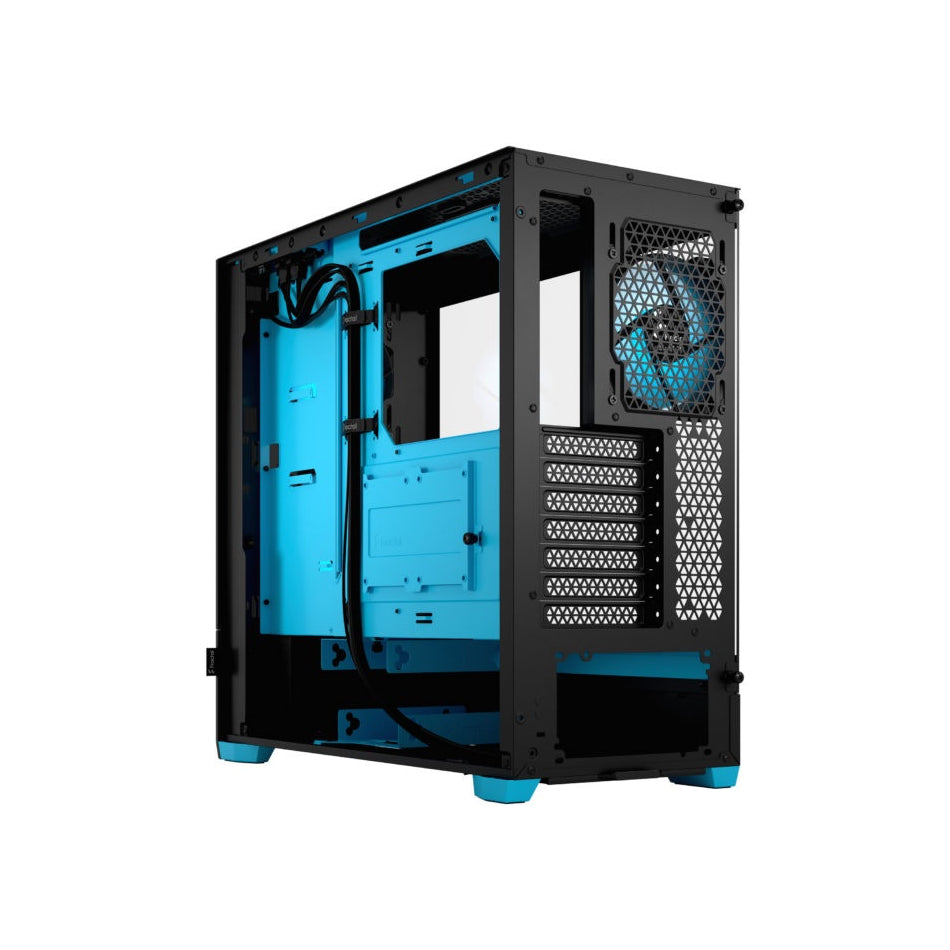 Fractal Design Pop Air RGB | Mid-Tower | Cyan Core TG Clear Tint | ATX | No PSU