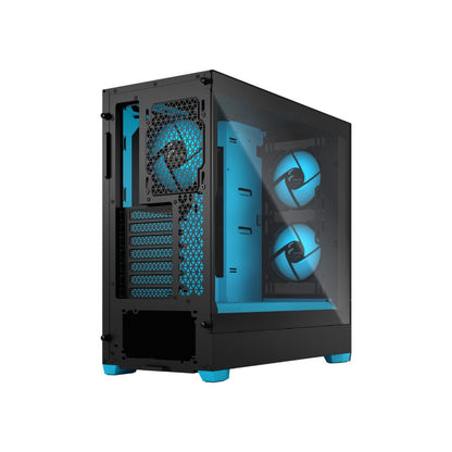 Fractal Design Pop Air RGB | Mid-Tower | Cyan Core TG Clear Tint | ATX | No PSU