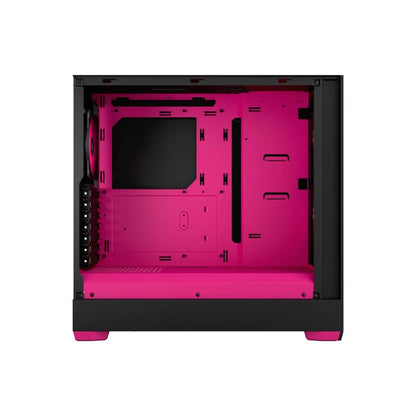 Fractal Design Pop Air RGB | Mid-Tower | Magenta Core TG Clear Tint | ATX | No PSU
