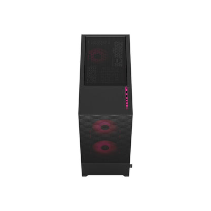 Fractal Design Pop Air RGB | Mid-Tower | Magenta Core TG Clear Tint | ATX | No PSU