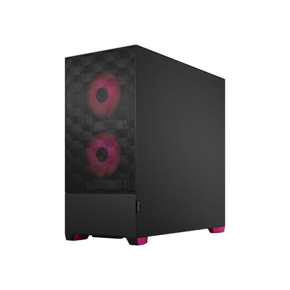 Fractal Design Pop Air RGB | Mid-Tower | Magenta Core TG Clear Tint | ATX | No PSU