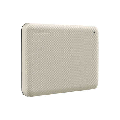 Toshiba Canvio | Portable | Hard drive | 2 TB | USB 3.2 Gen 1 | Light beige