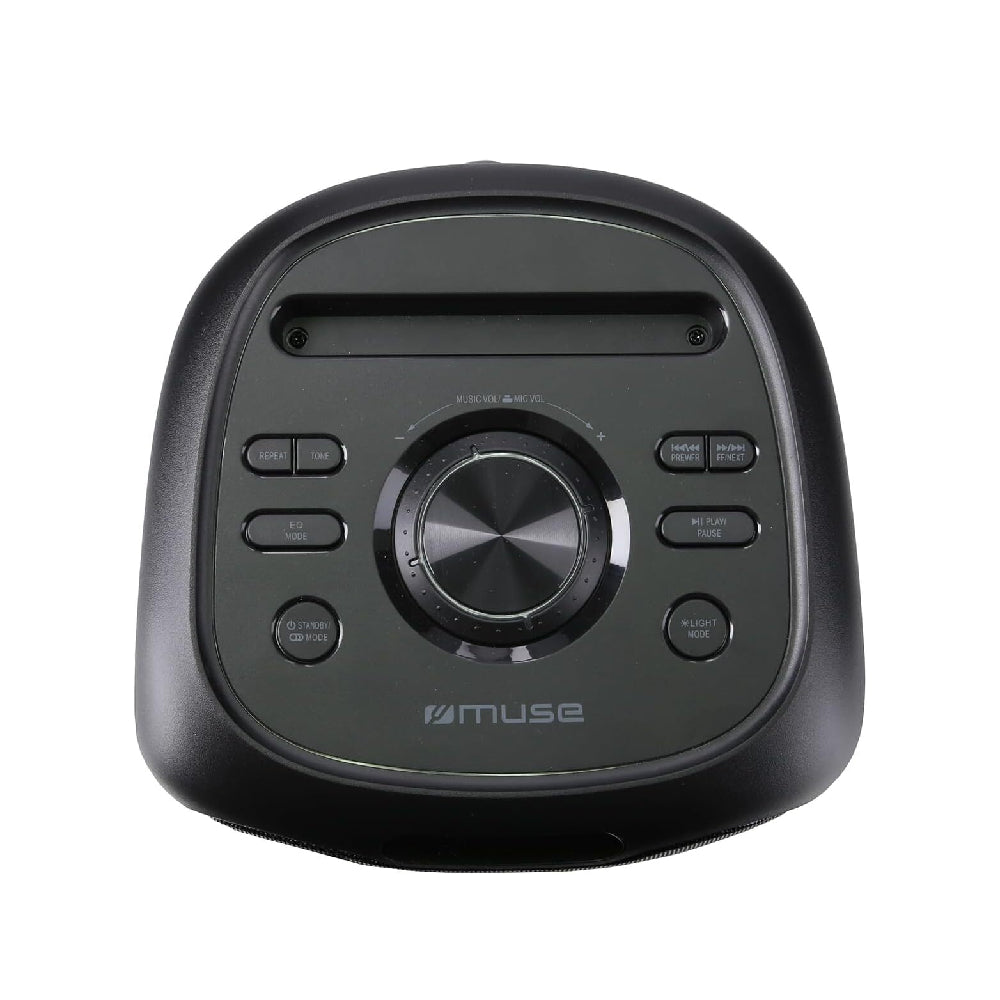 Muse M-1803 DJ Portable Party Speaker | 150W Power | Bluetooth | Black