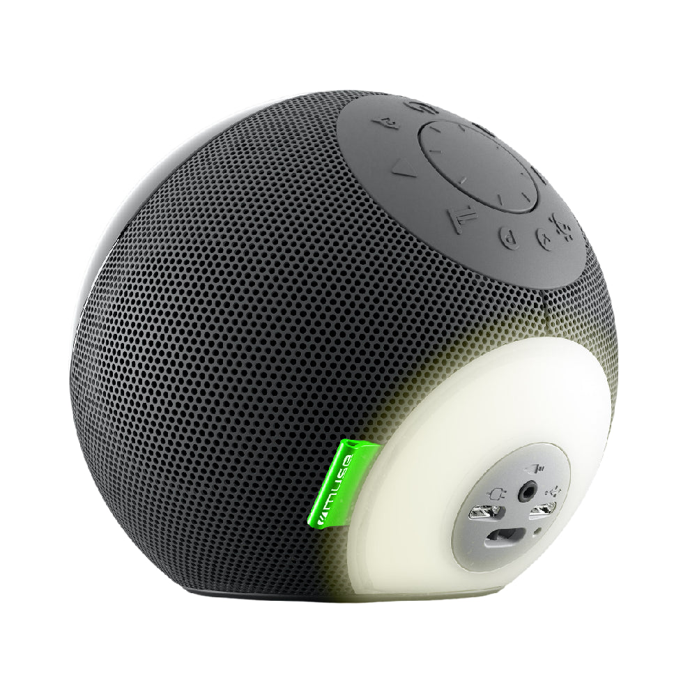 Muse | M-197 BT Digital Clock Radio | Bluetooth | FM RDS | Dual Alarm | Black