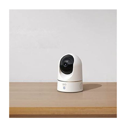 Anker Eufy | Security Indoor Cam 2K Pan & Tilt | 2K Resolution | AI Detection | 2-Way Audio | White