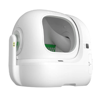 PETKIT | Purobot Max Pro 2 Automatic Cat Litter Box | AI Camera Health Monitoring | 8L Waste Bin | White